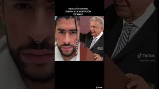 BAD BUNNY LE CONTESTA A AMLO shorts badbunny viral short [upl. by Llenor]