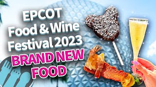 BRAND NEW in EPCOT NEW Food amp Wine Festival Eats Soarin Over California Returns New Celebration [upl. by Ancell724]