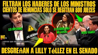 FILTRAN LOS ESCANDALOSOS HABERES DE MINISTROS DE LA SCJN [upl. by Sibby]