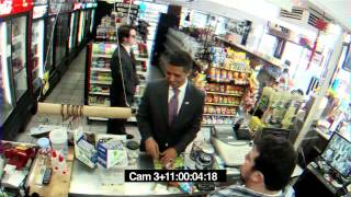 اوباما يشتري دخان سجائر من بقالة  obama caught buying cigarettes [upl. by Koralie]