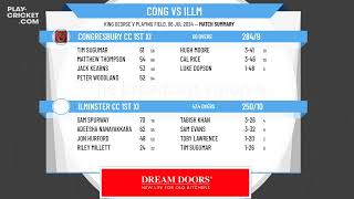 Congresbury CC 1st XI v Ilminster CC 1st XI [upl. by Koziel590]