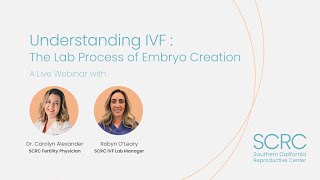 Understanding IVF  The Lab Process of Embryo Creation with Dr Carolyn Alexander and Robyn OLeary [upl. by Hayyikaz212]