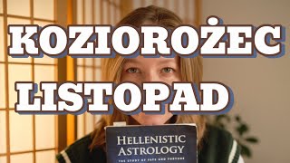 Horoskop KOZIOROŻEC Listopad 2024 [upl. by Naillil]