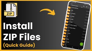 How To Install A Zip File On Android [upl. by Idnew603]