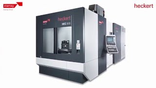 Turning operation on Heckert machining center HEC 800 Athletic with MT [upl. by Adabel756]