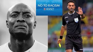 Şampiyonlar Liginde Irkçılık  Pierre Webo Çıldırdı Maç Yarıda Kaldı  NO TO RACISM [upl. by Isolda]