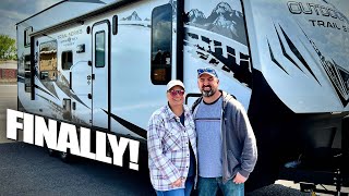 Picking up our Outdoors RV 27TRX  Trip from MO to OR [upl. by Dolorita]