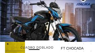 CUADRO CHOCADO SE PUEDE ENDEREZAR UN CUADRO DE MOTO [upl. by Yerrot585]