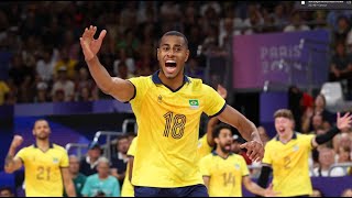 BRASIL X ESTADOS UNIDOS AO VIVO  VOLEI MASCULINO OLIMPIADAS PARIS 2024 BRAZIL VS USA COMENTÃRIOS [upl. by Studley783]