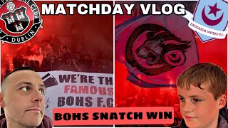 Bohemians 10 Drogheda United  Matchday Vlog  Dalymount Park [upl. by Rehptsirhc]