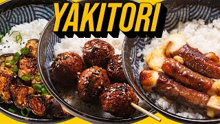 Yakitori facile à faire  3 recettes de brochettes rapides [upl. by Westberg]