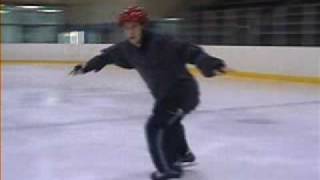 How To Do Backwards Crossovers  On Ice [upl. by Courcy]