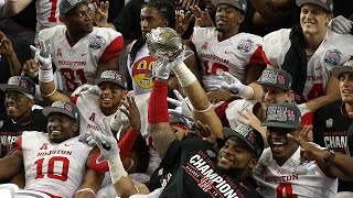 Houston Football 2015 ChickFilA Peach Bowl Champions [upl. by Harad]