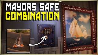 How To Unlock The Mayors Safe In Hello Neighbor 2  Boat Location  Code Combination fuse trophy [upl. by Atinev]