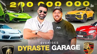 SVERIGES DYRASTE BILGARAGE 200000000 KR [upl. by Ahsurej802]