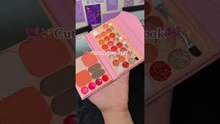 Makeup book pallet 🌸 fypシ゚viral letspackanorder youtubeshorts [upl. by Henebry]