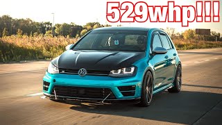 APR Stage 3 Golf R LAUNCH CONTROL and REVIEW 060mph in 307 seconds [upl. by Okika]