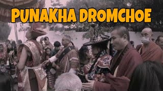 Punakha Dromchoe  Festival in Bhutan 🇧🇹 [upl. by Sakram986]