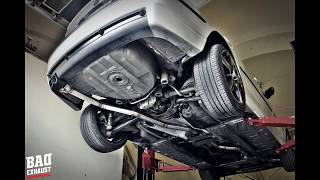 BMW e46 330d  Baq Exhaust  Straightpiped exhaust system [upl. by Hazem450]