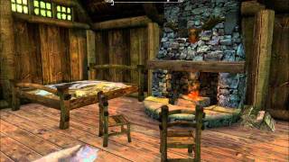 TES V Skyrim Riverside Cabin  Chrome Edition [upl. by Eyllom250]