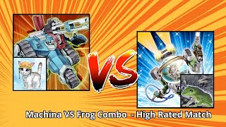 Machina Cat vs Frog Combo  High Rated Match [upl. by Gibe586]