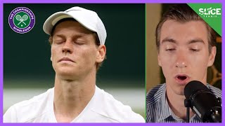 REACTION Medvedev STUNS Sinner Alcaraz beats Paul  Wimbledon QF [upl. by Rehpotsihc]