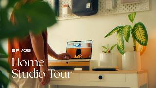 Inside UX Designer’s Home Studio  Desk Setup Tour  Tips  Vlog 06 [upl. by Cammy155]