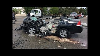 EXTREME Car Crash Compilation 2024 CRAZY CONTENT carcrash dashcam extreme [upl. by Canica]