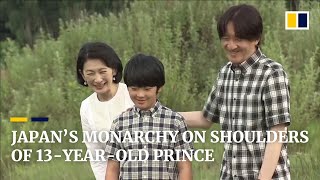 As Japan’s Emperor Naruhito enthroned monarchy’s future on shoulders of a 13yearold prince [upl. by Yekim]