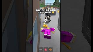 Was she hacking in MM2 roblox robloxshorts [upl. by Sella]