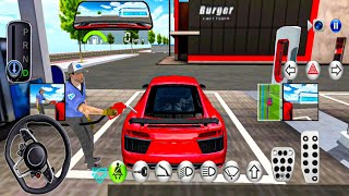 3D Driving Class  Driving Car Simulator 3D  Android Game Play [upl. by Eelnodnarb]