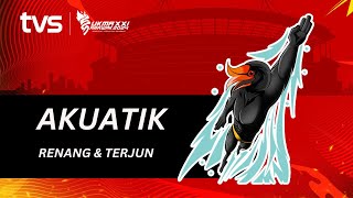 Akuatik Renang LW Saringan amp Akuatik Terjun 3M Papan Anjal Seirama Akhir  SUKMA Sarawak 2024 [upl. by Aicatsana]