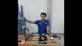 Cara Pemasangan Pompa Booster Wasser PB 218 EA [upl. by Dawaj]