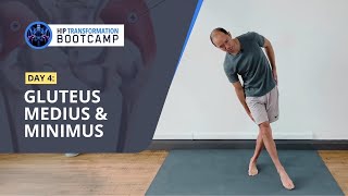 HIP TRANSFORMATION BOOTCAMP Day 4  Glute Medius amp Minimus [upl. by Sana]