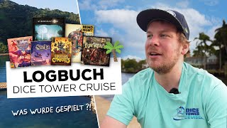 14 Brettspiel Eindrücke🌴Was wurde gespielt 🚢 Dice Tower Cruise 2022 [upl. by Eartha]