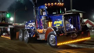 2022 Pro Stock Semi Pulling OSTPA Wooster OH Wayne County Fair Pull [upl. by Olnton]