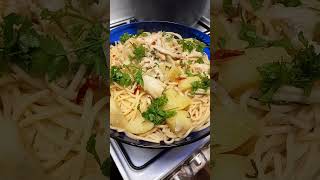 Spaghetti con Brodo di Merluzzo [upl. by Eseer]