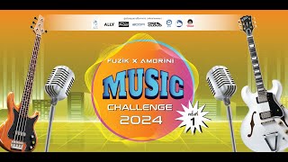 FUZIK X AMORINI MUSIC CHALLENGE 2024 ครั้งที่ 1 [upl. by Zondra]