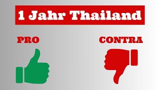 Leben in ThailandPro und Contra des ExpatLebens [upl. by Evita314]