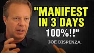 Manifest Anything in 3 Days  Proven Mindset Hacks That Work  Joe Dispenza Motivation [upl. by Neslund]