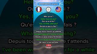 Apprendre la conversation anglais🇲🇫🇺🇸 apprendrelanglais learnfrench coursdanglais englishgrammar [upl. by Leonerd557]