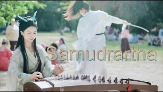 《Samudrartha》Guzheng Coveramp Sword Dance in Paris the best combo ever  碰碰彭碰彭  Honkai Star Rail [upl. by Hayne]