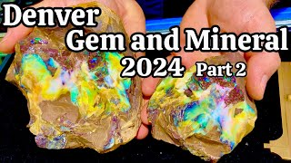 Denver Gem amp Mineral Show 2024 part2 [upl. by Cello227]