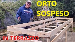 ORTO SOSPESO con 50 EURO orto sospeso nei cassoni [upl. by Ybanrab]