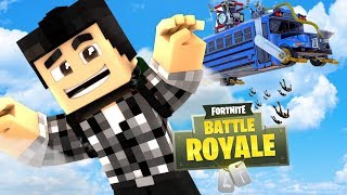 FORTNITE BATTLE ROYALE DANS MINECRAFT [upl. by Bez]