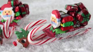 How to Make a Candy Sleigh [upl. by Noinatrad]