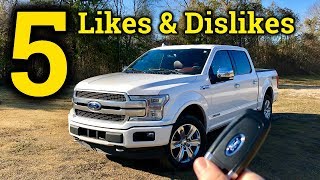 Here’s What’s Good and Bad About the New Ford F150 PLATINUM [upl. by Aeel571]