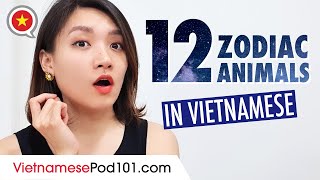 12 Zodiac Animals in Vietnamese [upl. by Polloch627]