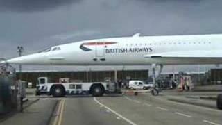 British Airways Concorde at Heathrow [upl. by Gebelein863]