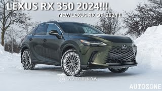 NEW LEXUS RX 350 2024Information Engine and Overview [upl. by Aidnyl633]